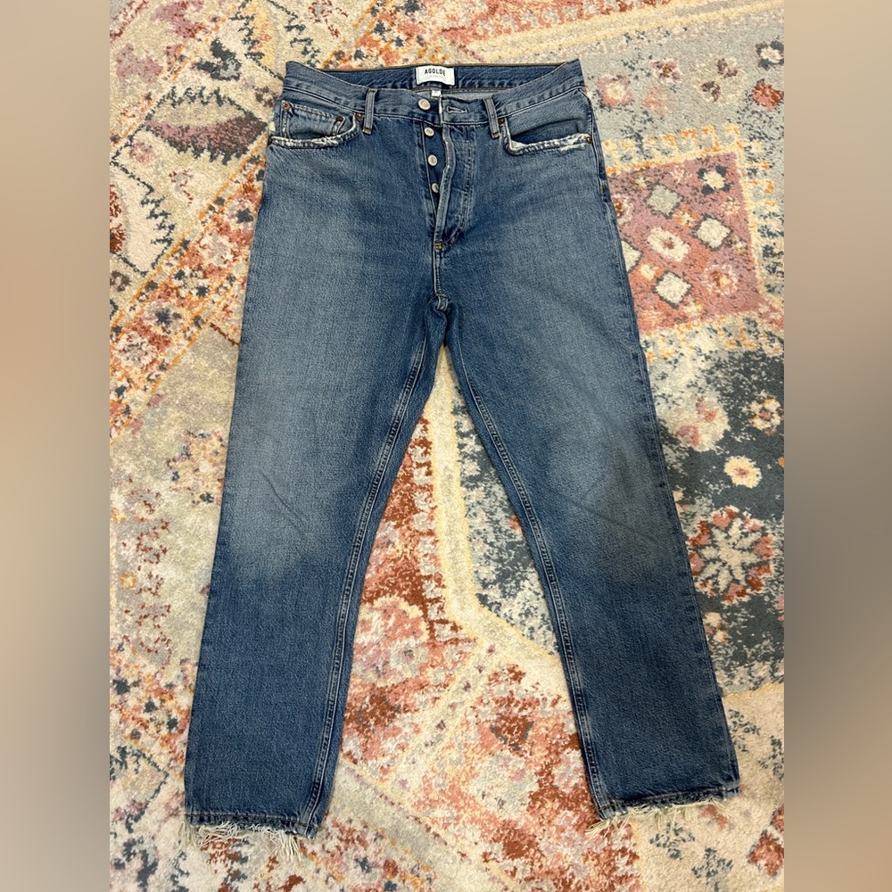 AGOLDE relaxed bootcut jeans